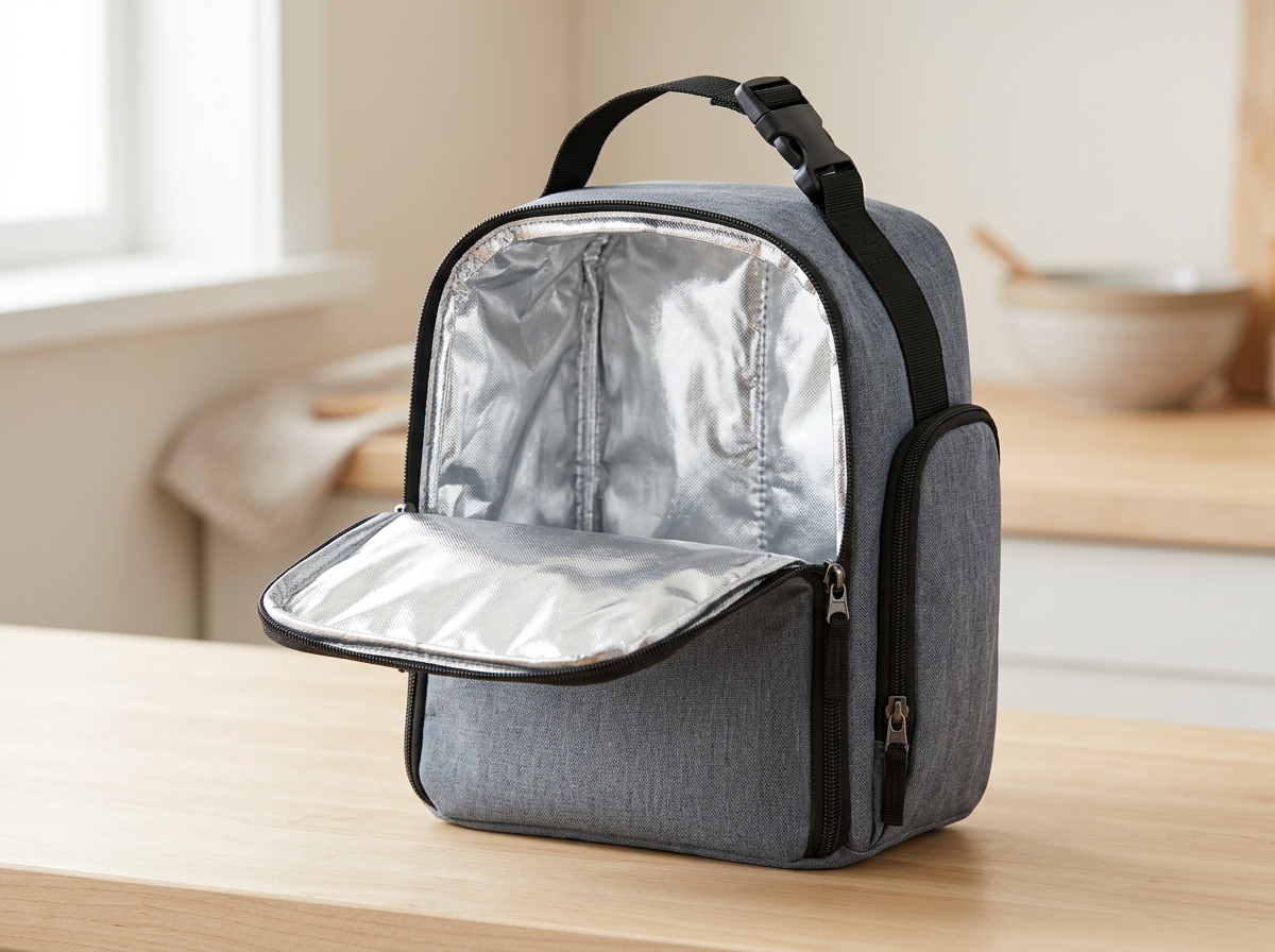 EcoFreeze Built-In Wall Gel Freezable Lunch Bag (6L)
