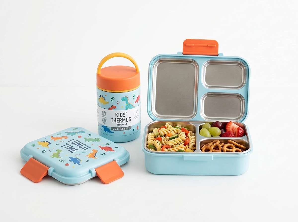 Kids School Thermal Insulated Bento Set (1,000ml)