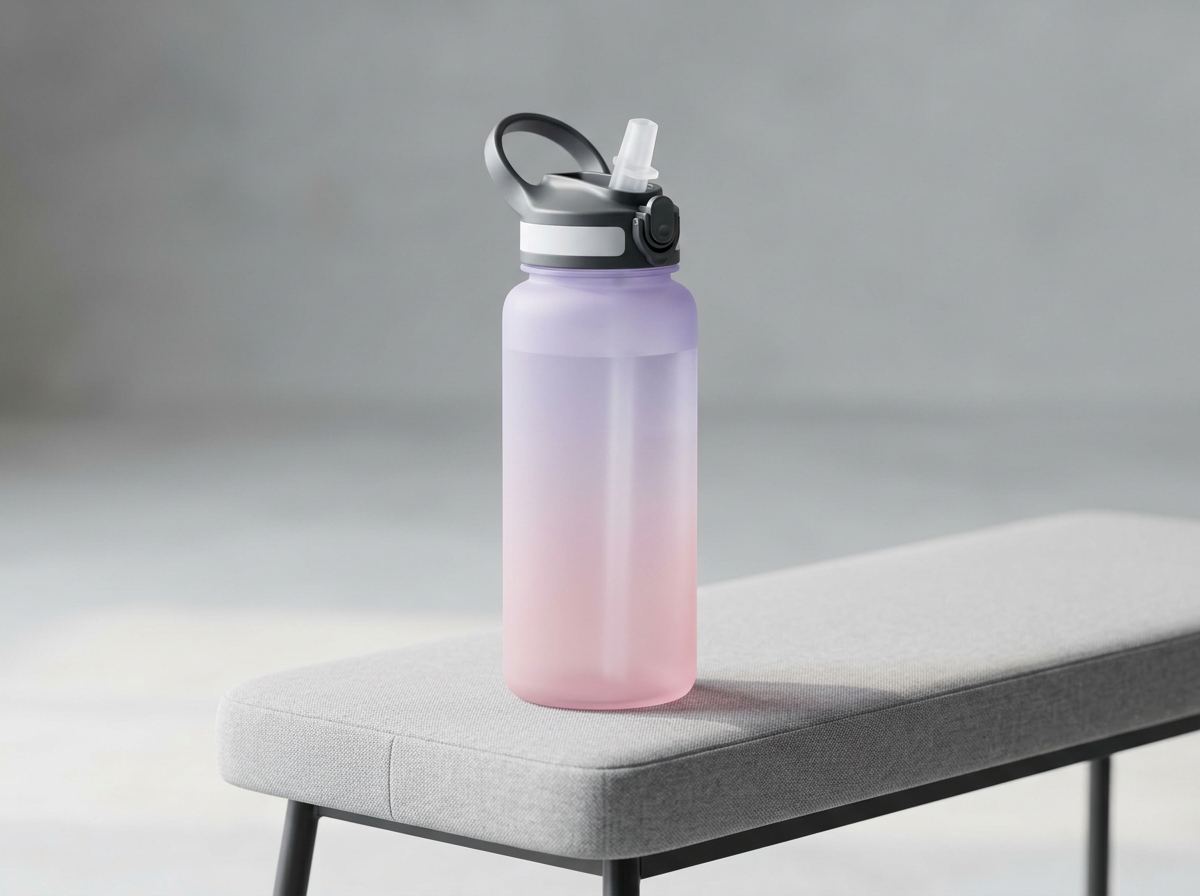 Gradient Pastel Tritan Gym Hydration Tumbler (1,000ml / 34oz)