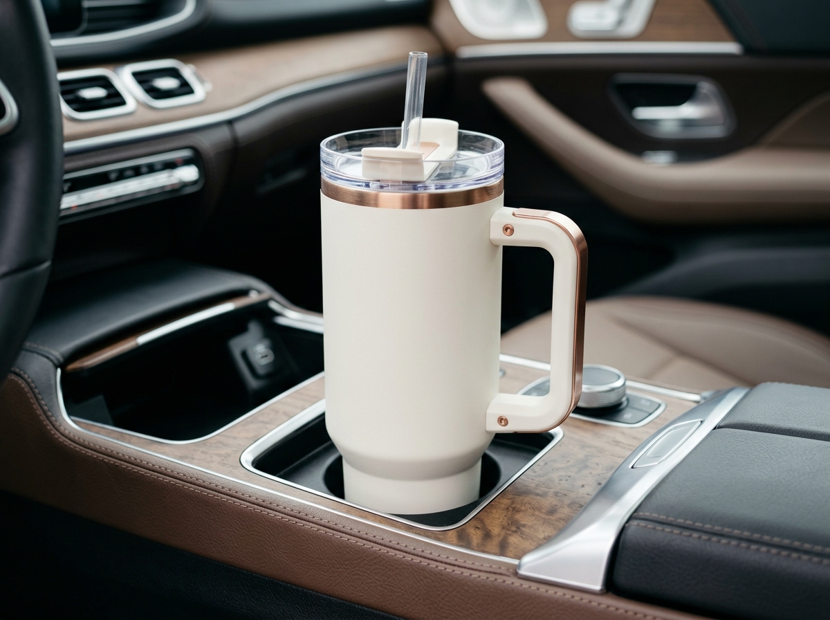 40 oz Insulated Stainless Steel Trek Travel Tumbler Platform (1,200ml)